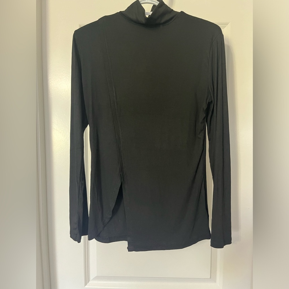 Women Turtleneck with side slit design